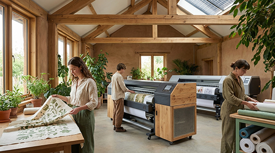 Nachhaltigkeit im Textildruck